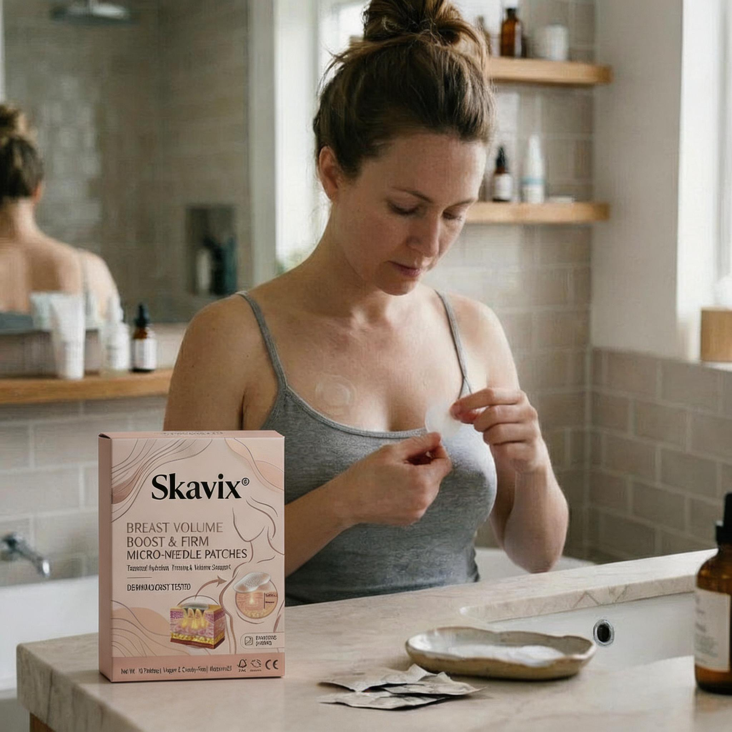 Buy 1 Get 1 Free🔥Skavix Breast Enhance Mentmicroneedle Patch