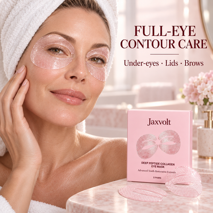 🎁 BUY 1 GET 1 FREE✨ Jaxvolt 3-Piece Deep Peptide Collagen Eye Mask – Smooth, Firm & Refresh Tired Eyes