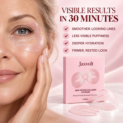 🎁 BUY 1 GET 1 FREE✨ Jaxvolt 3-Piece Deep Peptide Collagen Eye Mask – Smooth, Firm & Refresh Tired Eyes