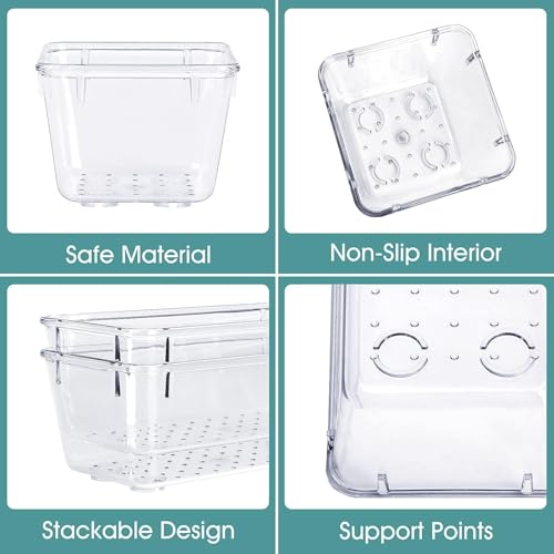 25-Piece Clear Drawer Organizer Set — product image 3 of 6
