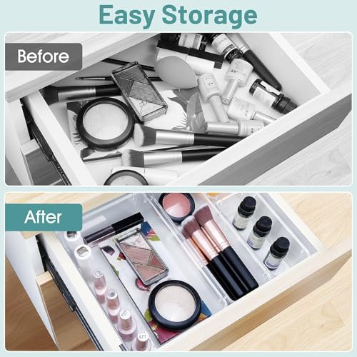 25-Piece Clear Drawer Organizer Set — product image 4 of 6