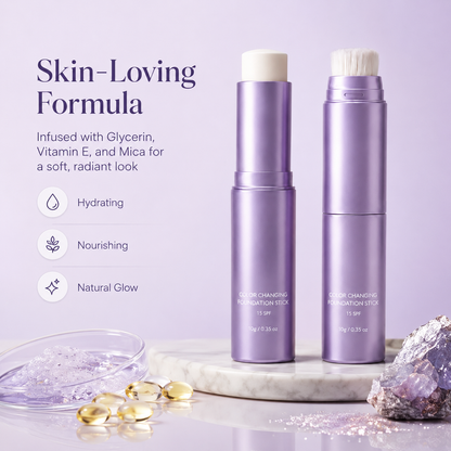 🔥Last Day - Buy 1 Get 1 Free🔥2-in-1  Changing Foundation Stick - The stick that makes mature skin glow again