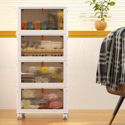 4-Tier 92-Quart Folding Storage Bin Tower — product image 6 of 6