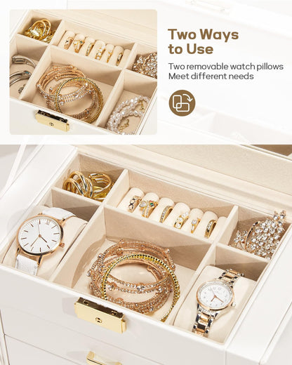 5-Layer Locking Jewelry & Watch Organizer — product image 4 of 6