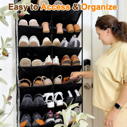 20–30 Pair Over-the-Door Shoe Organizer — product image 5 of 6