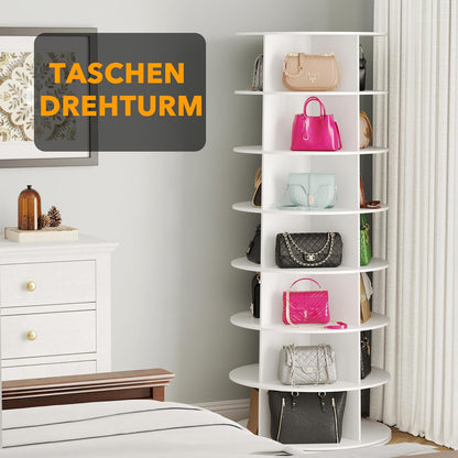 7-Tier 360° Rotating Shoe Rack Tower — product image 6 of 6