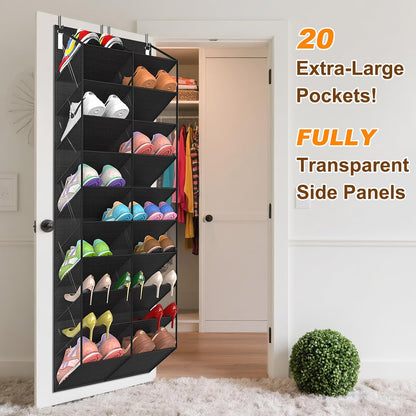 20–30 Pair Over-the-Door Shoe Organizer — product image 3 of 6