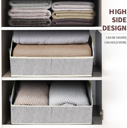 6-Pack Trapezoid Fabric Closet Bins — product image 5 of 6