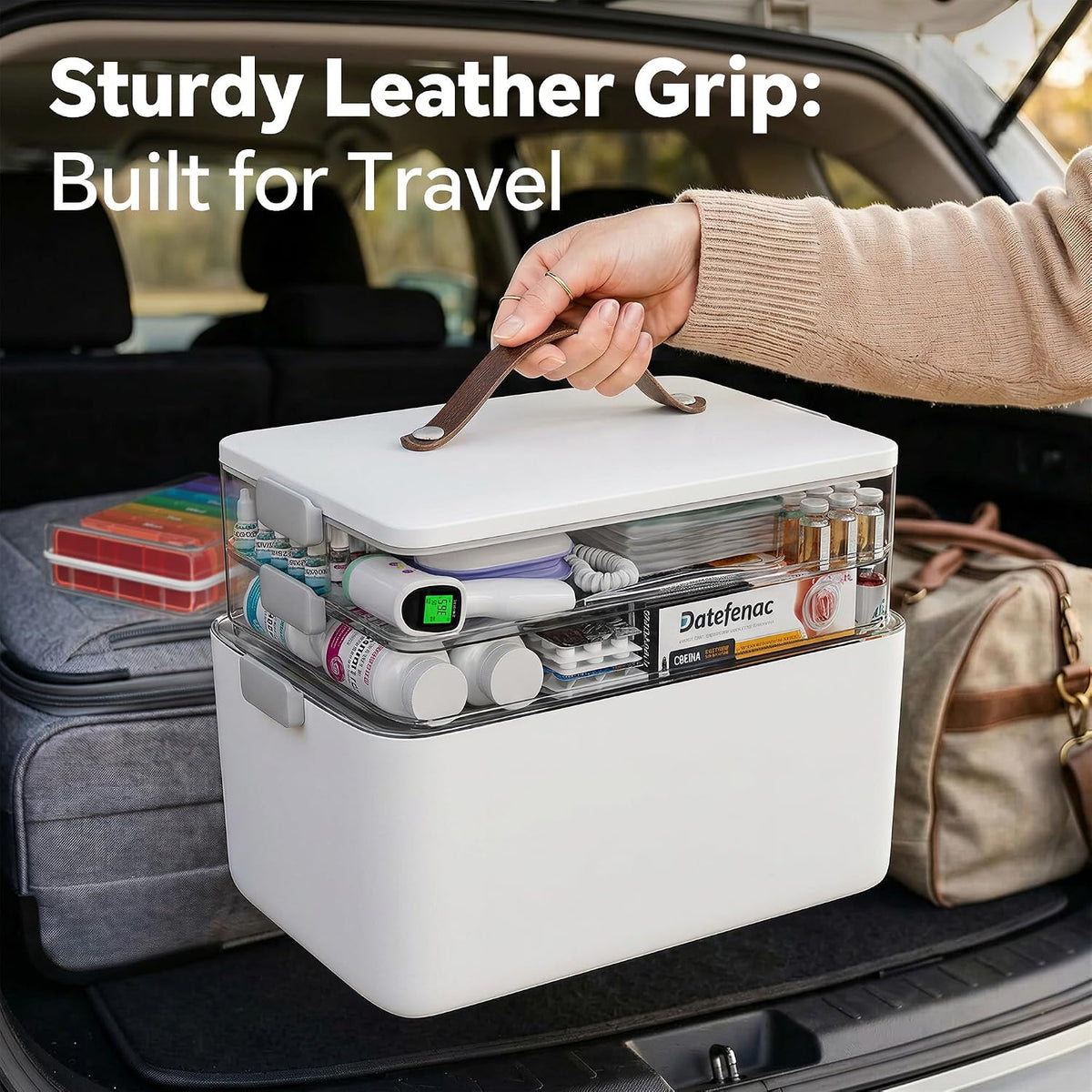 3-Tier Portable Medicine & First-Aid Organizer — product image 6 of 6