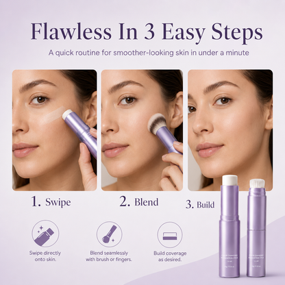 🔥Last Day - Buy 1 Get 1 Free🔥2-in-1  Changing Foundation Stick - The stick that makes mature skin glow again