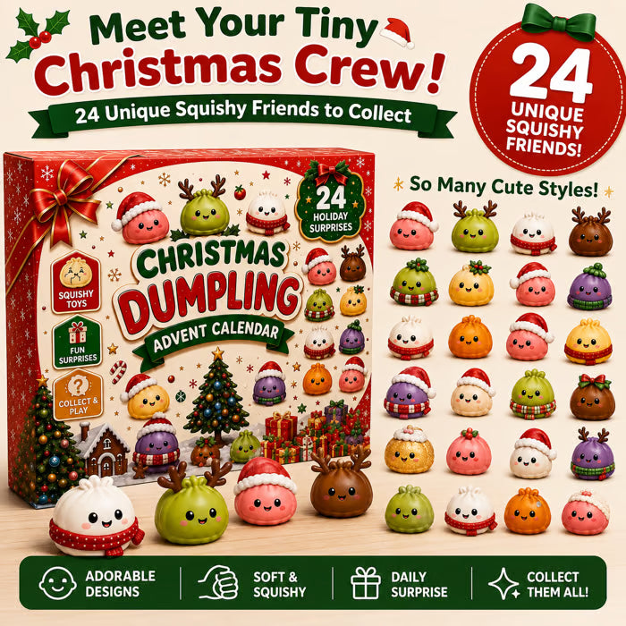 🔥LAST DAY SALE 45% OFF-🎄24 Days of Squishy Christmas Surprises🎁