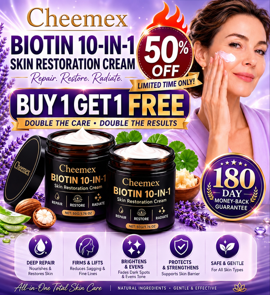 ✨Buy 1 Get 1 Free✨BIOTIN 10-IN-1 SKIN RESTORATION CREAM