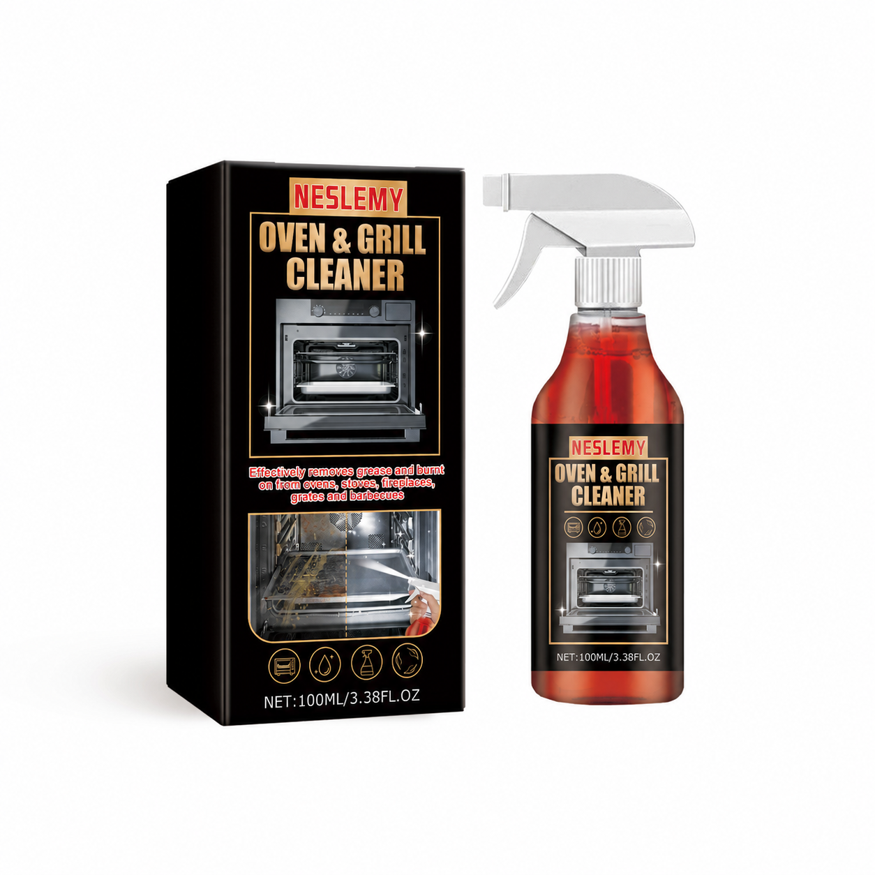 Buy 3 Get 3 Free🛡️NESLEMY Heavy-Duty Grill Degreaser Spray