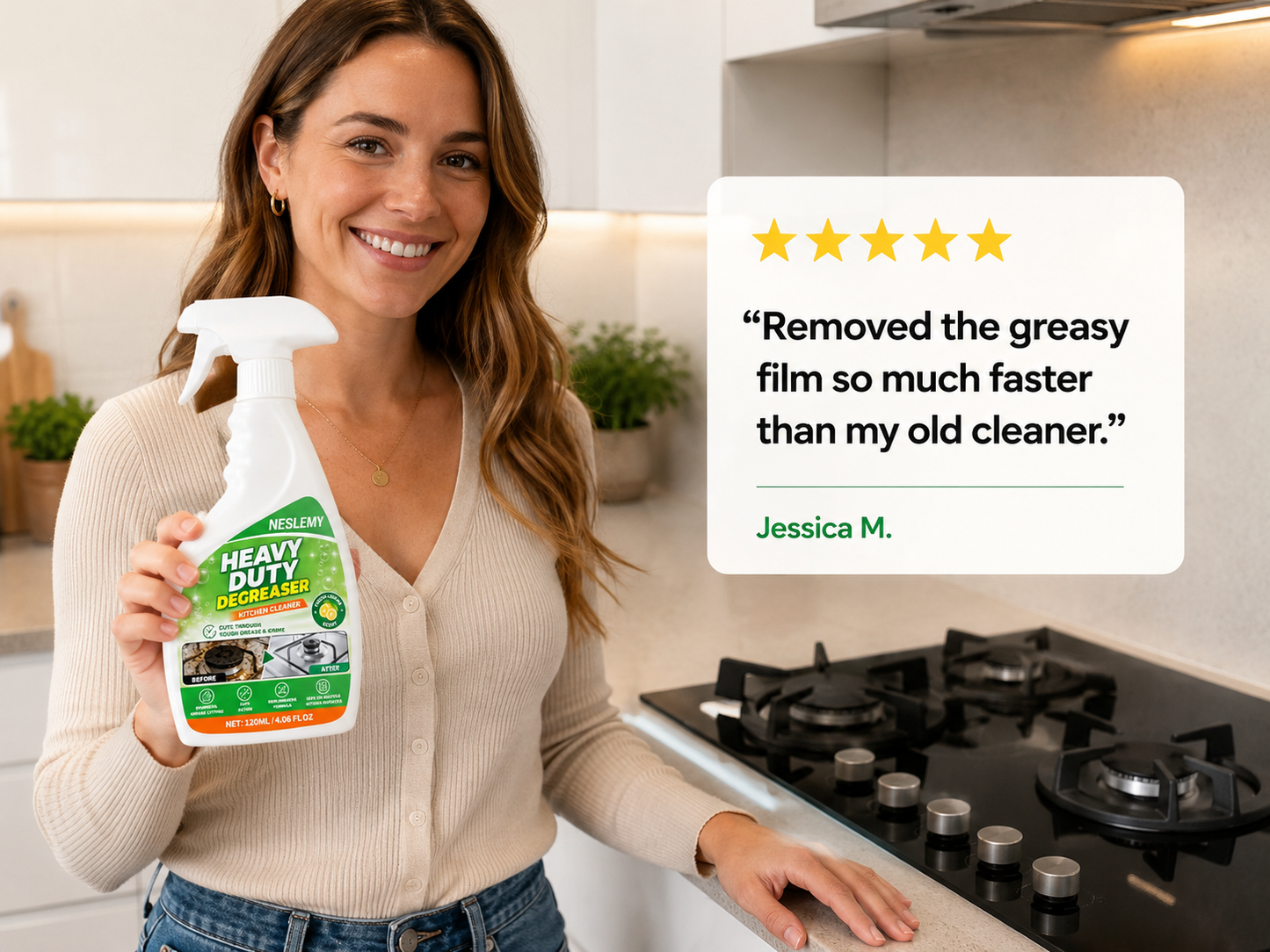 🥳SUMMER HOT SALE🥳💞50K+ SOLD!💥50% OFF! 👍🏻Heavy Duty Kitchen Degreaser Spray