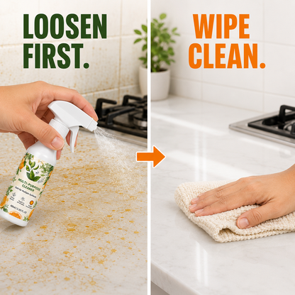 🧽Heavy Duty Kitchen Degreaser Spray – Powerful Grease Remover For Home Cleaning