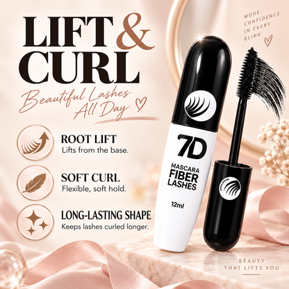 🎁 BUY 1 GET 1 FREE – Jaxvolt® 7D Silk Fiber Black Mascara | Length, Lift & Volume