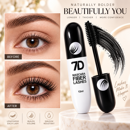 🎁 BUY 1 GET 1 FREE – Jaxvolt® 7D Silk Fiber Black Mascara | Length, Lift & Volume
