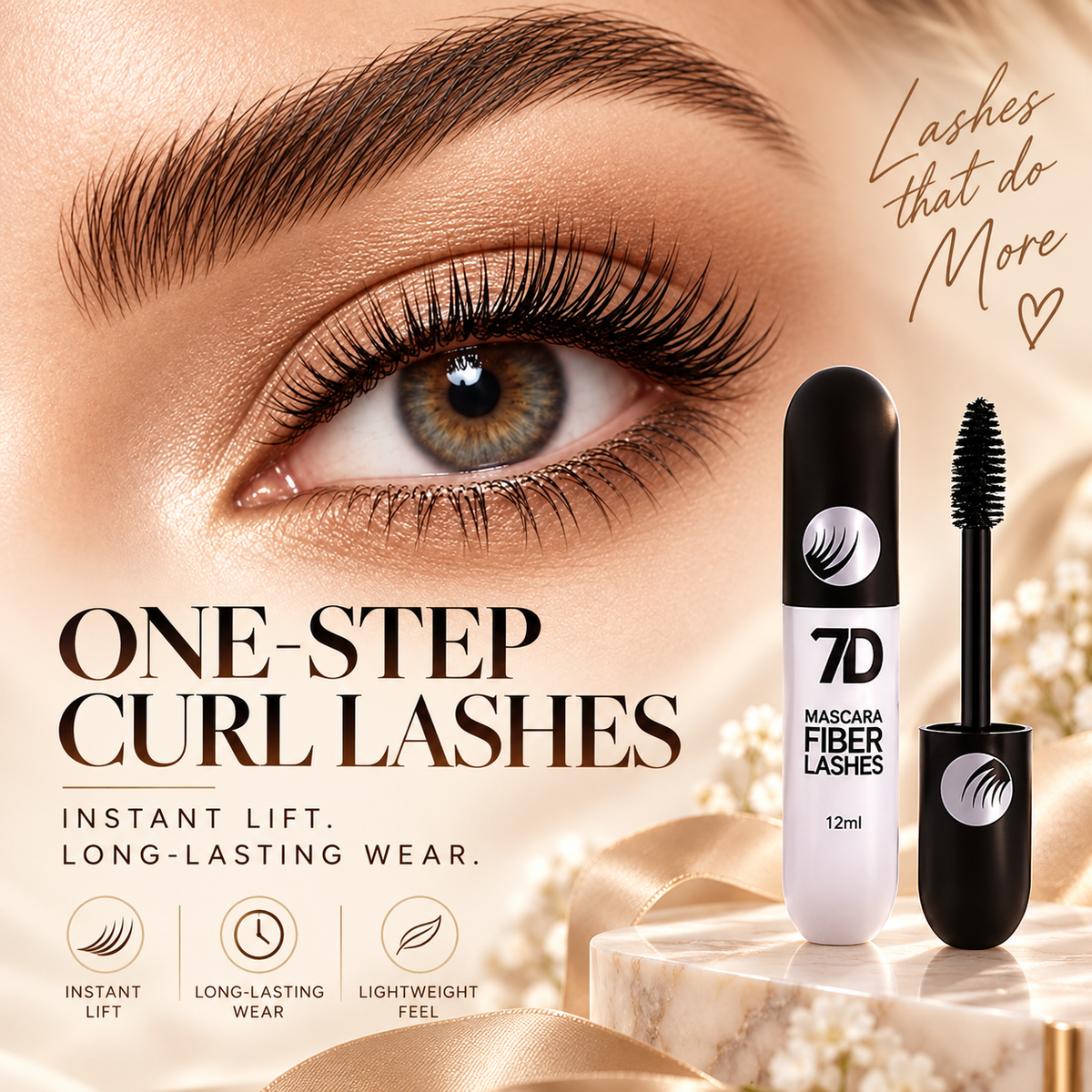 🎁 BUY 1 GET 1 FREE – Jaxvolt® 7D Silk Fiber Black Mascara | Length, Lift & Volume