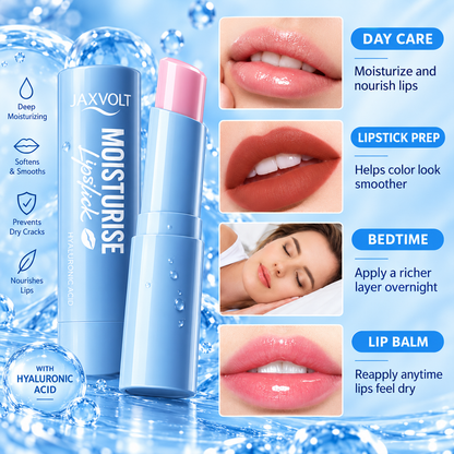 🔥 Jaxvolt Hyaluronic Lip Moisture Stick — Deep Hydration + Smoother-Looking Lip Lines