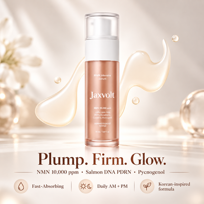 🎁 BUY 1 GET 1 FREE ✨ JAXVOLT® NMN + PDRN Serum | 10,000ppm NMN 🧬 Plumper, Firmer & Brighter-Looking Skin
