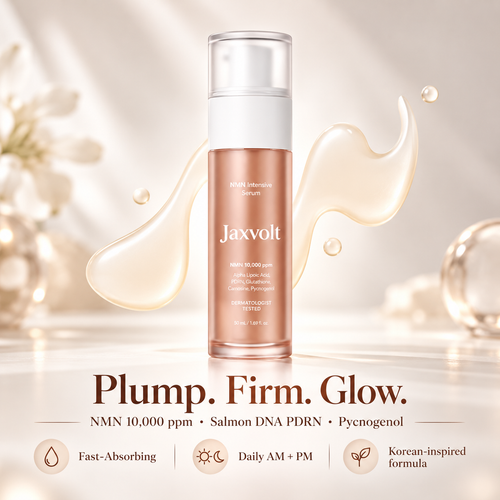 🎁 BUY 1 GET 1 FREE ✨ JAXVOLT® NMN + PDRN Serum | 10,000ppm NMN 🧬 Plumper, Firmer & Brighter-Looking Skin