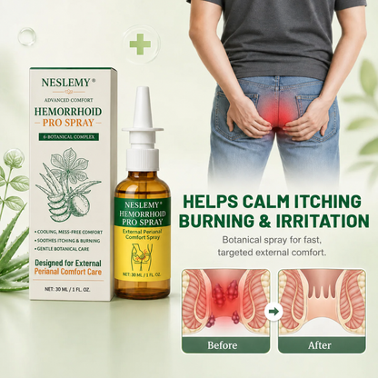 Buy 1 Get 1 Free🔥NESLEMY® Advanced Comfort Hemorrhoid PRO Spray