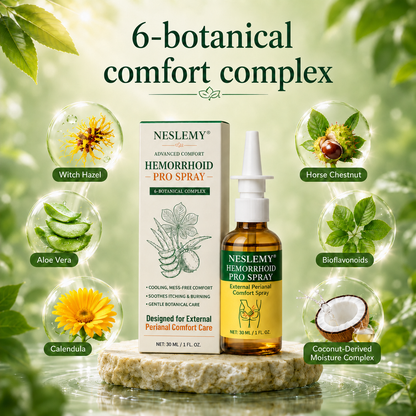 Buy 1 Get 1 Free🔥NESLEMY® Advanced Comfort Hemorrhoid PRO Spray