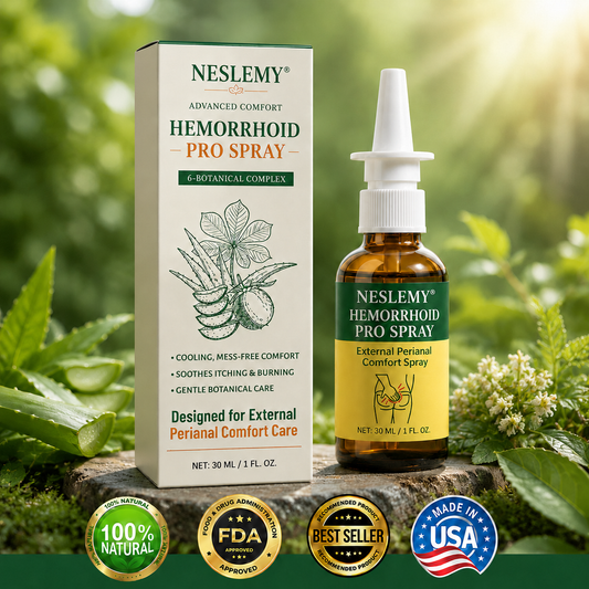 Buy 1 Get 1 Free🔥NESLEMY® Advanced Comfort Hemorrhoid PRO Spray
