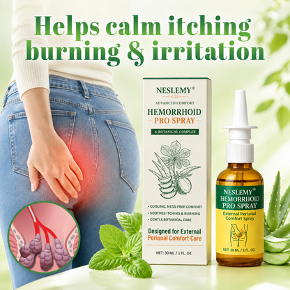 Buy 1 Get 1 Free🔥NESLEMY® Advanced Comfort Hemorrhoid PRO Spray