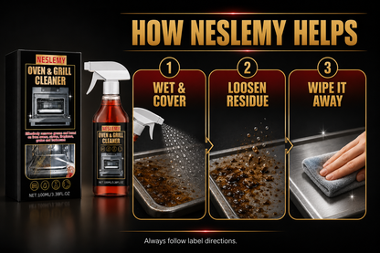 Buy 3 Get 3 Free🛡️NESLEMY Heavy-Duty Grill Degreaser Spray