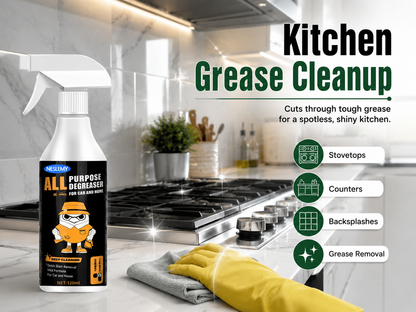 🧴🧼 Heavy-Duty Interior Cleaner & Degreaser – Cuts through grease & grime – Safe for cars, kitchens & workshops – streak-free formula ✨🚗