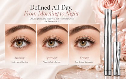 ✨ Precision Metal Wand Mascara – Lift, Lengthen & Define Every Lash