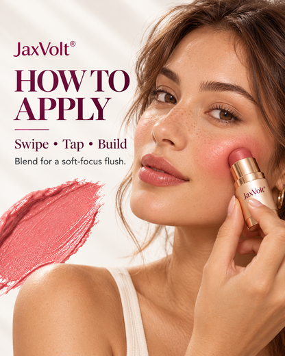 🎁 BUY 1 GET 1 FREE ✨ Jaxvolt® Skin Perfecting Cream Blush — Natural Glow & Smooth, Blendable Finish