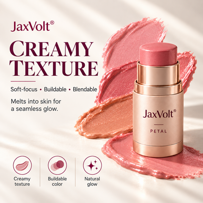 🎁 BUY 1 GET 1 FREE ✨ Jaxvolt® Skin Perfecting Cream Blush — Natural Glow & Smooth, Blendable Finish
