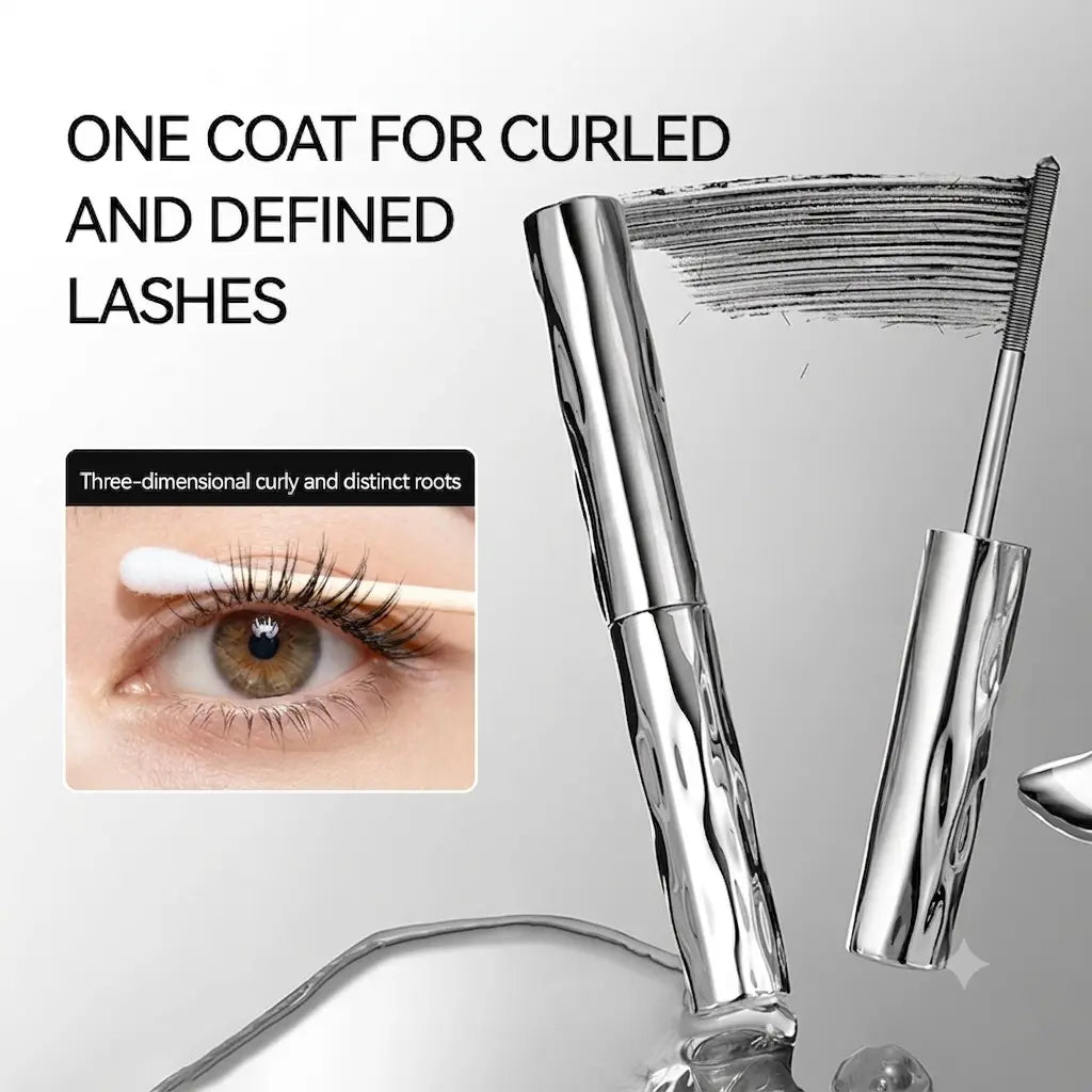 ✨ Precision Metal Wand Mascara – Lift, Lengthen & Define Every Lash