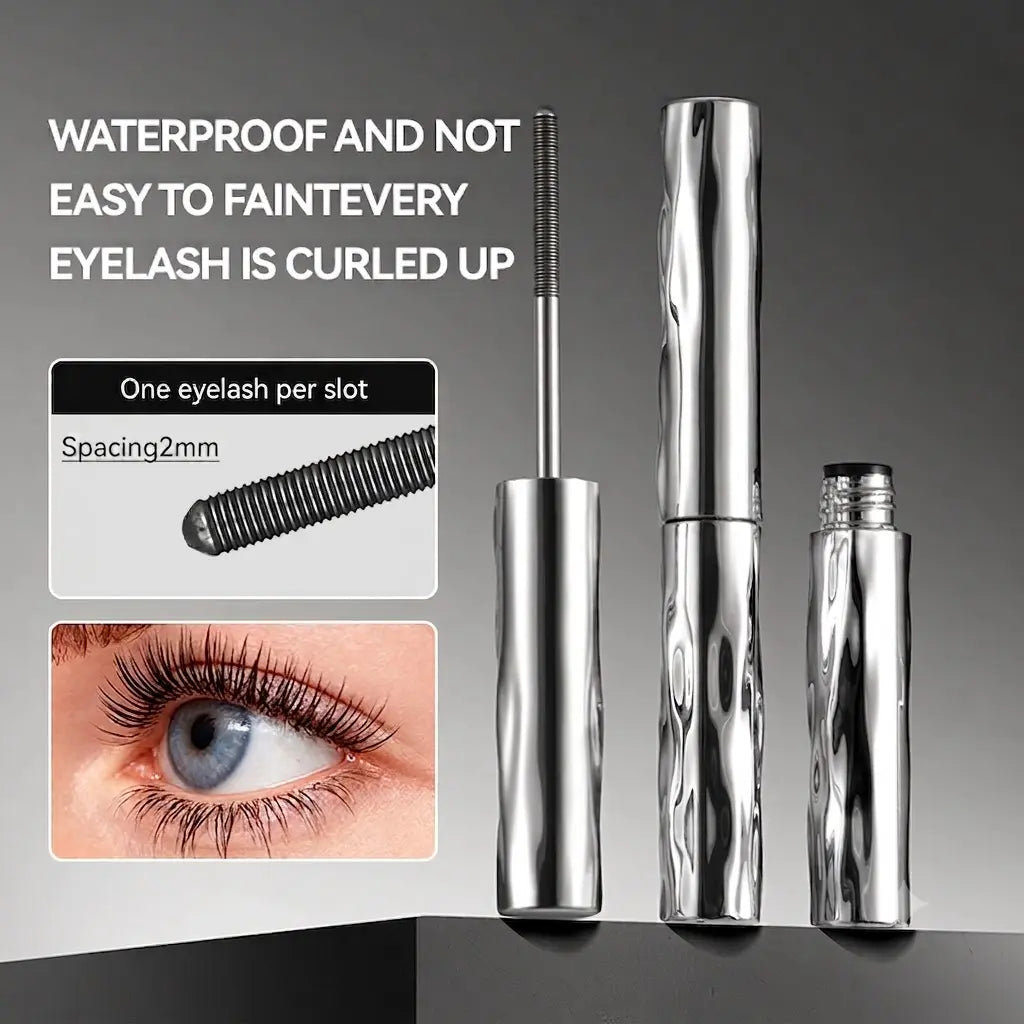 ✨ Precision Metal Wand Mascara – Lift, Lengthen & Define Every Lash