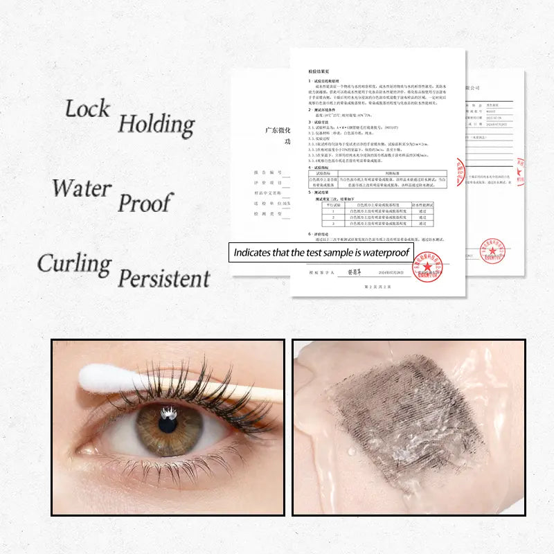 ✨ Precision Metal Wand Mascara – Lift, Lengthen & Define Every Lash