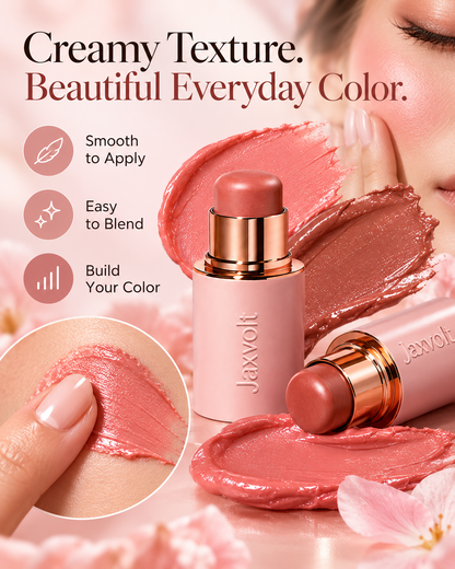 🎁 BUY 1 GET 1 FREE ✨ Jaxvolt® Skin Perfecting Cream Blush — Natural Glow & Smooth, Blendable Finish