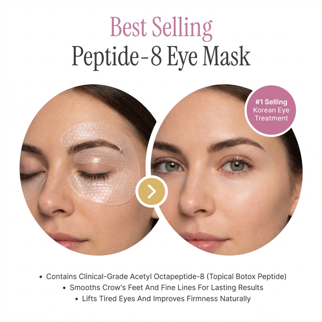 🎁 BUY 1 GET 1 FREE✨ Jaxvolt 3-Piece Deep Peptide Collagen Eye Mask – Smooth, Firm & Refresh Tired Eyes