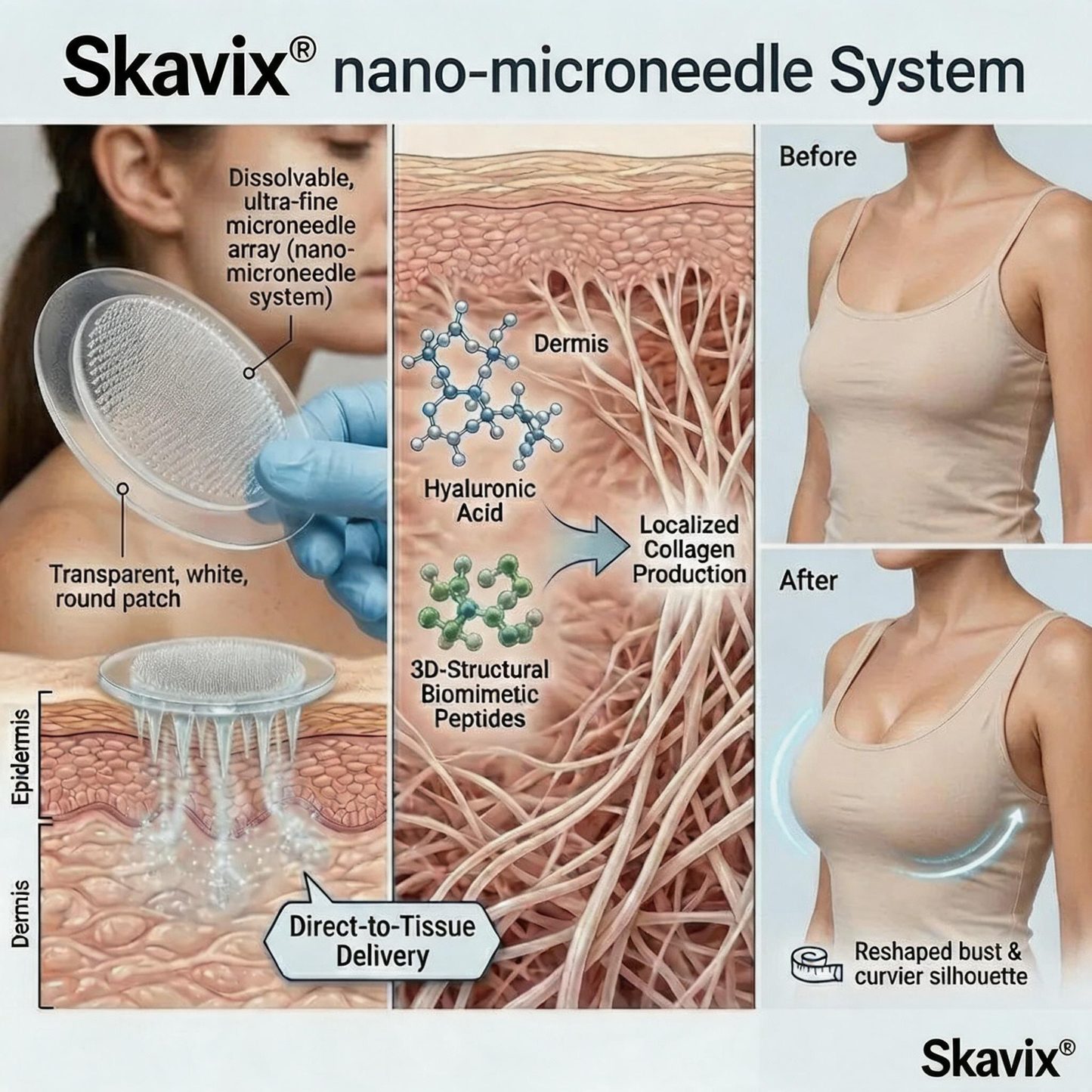 Buy 1 Get 1 Free🔥Skavix Breast Enhance Mentmicroneedle Patch