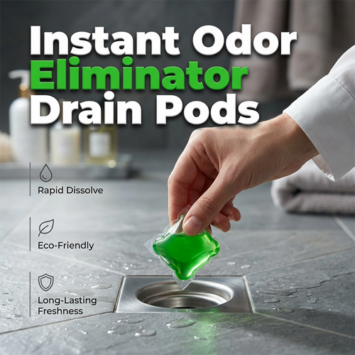 💧✨ Drain Deodorizer Pods – Freshen Sinks & Fight Unwanted Odors