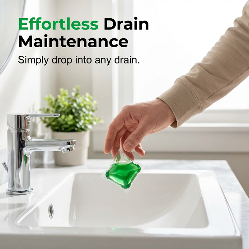 💧✨ Drain Deodorizer Pods – Freshen Sinks & Fight Unwanted Odors
