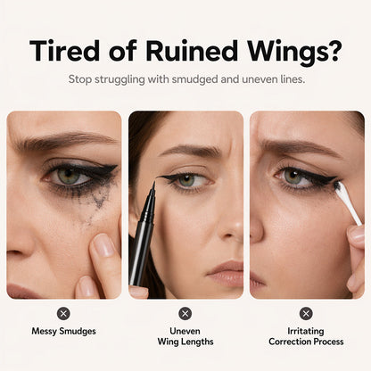 ✨Dual-Tip Long-Lasting Liquid Eyeliner – Waterproof, Quick-Dry & Easy-Correct